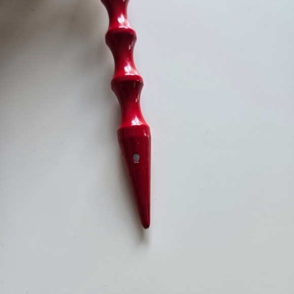 Gray Pom-Pom, Red Floral Letter “A” & Red Spike Keychains(3 Set) 🌺(2 for $10) - Picture 11 of 17